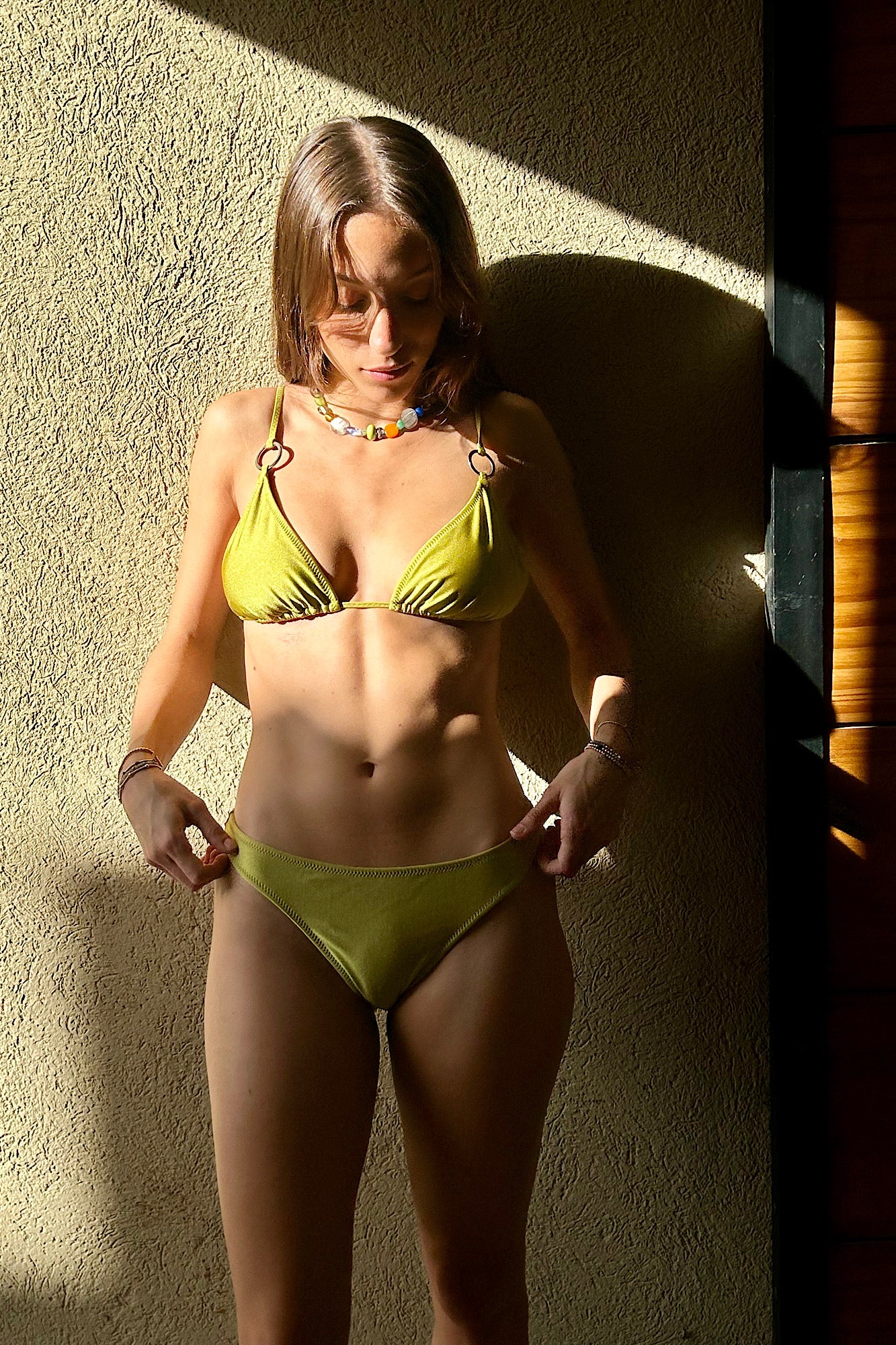 CONJUNTO TOP KALI BOTTOM GHADA / VERDE LIMA