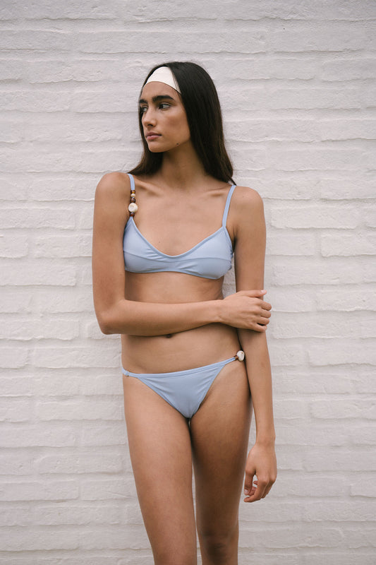 CONJUNTO TOP HINA & BOTTOM OZZY / CELESTE
