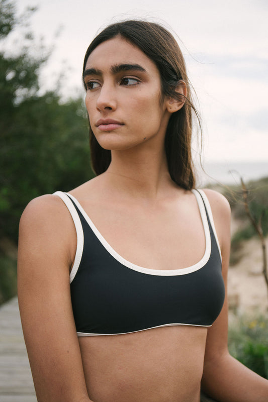CONJUNTO TOP THEA & BOTTOM AIREN / NEGRO