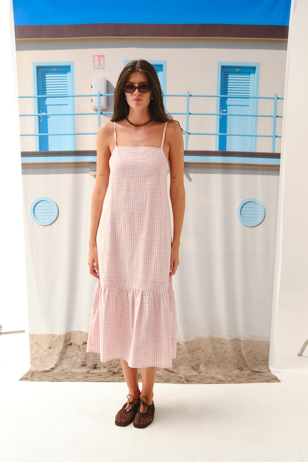 VESTIDO ZUR/AZUL MARINO